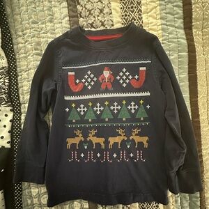 Gymboree Christmas Shirt Boys size 5
